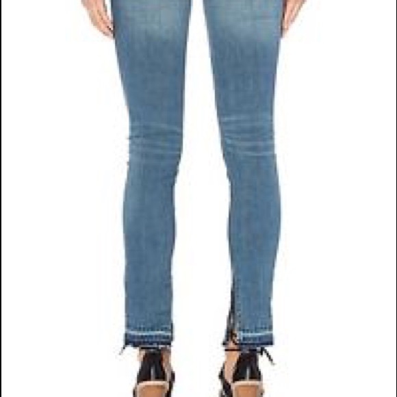 FREE PEOPLE low rise frayed jeans - Picture 3 of 3